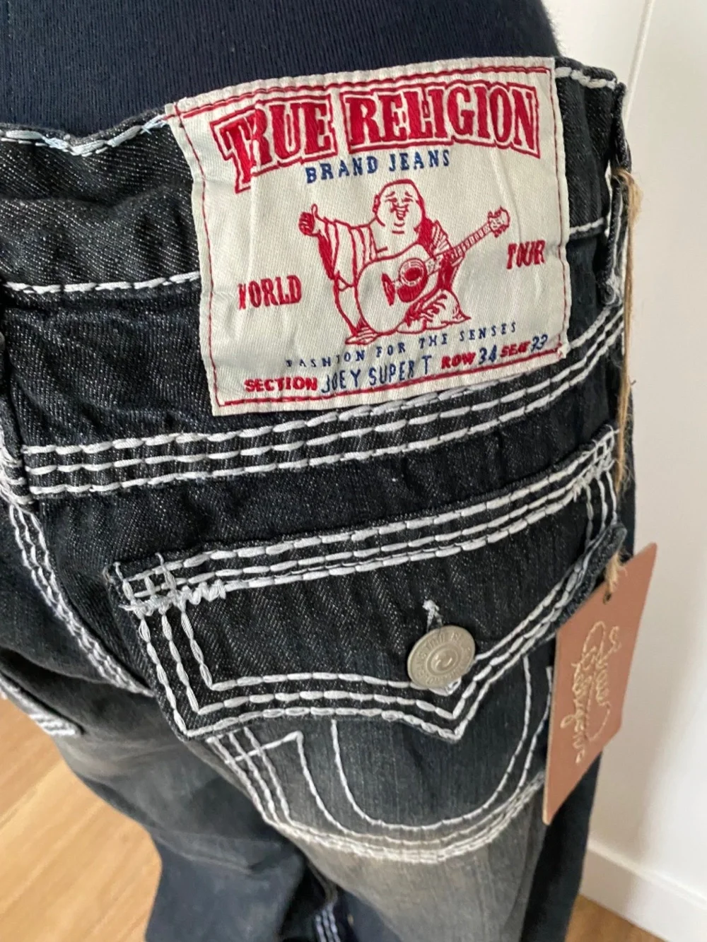 True Religion Jeans, Joey Super T, size 34